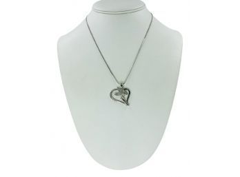 Cute Sterling Silver 'Tinkerbell' Pendant Necklace