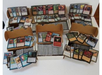 Large Lot Of Magic Cards