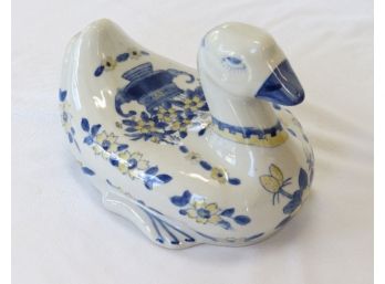 Asian Themed Ceramic Duck