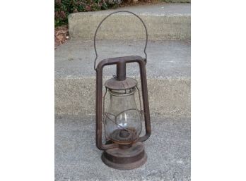 Vintage Dietz Tubular HY-LO Railroad/ Barn Lantern, New York, USA