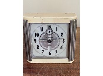 Rare Vintage Post 1900 Waterbury Clock Co. Rouser Alarm Clock