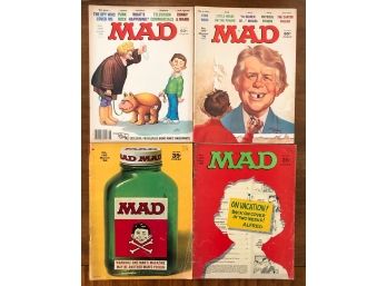 Lot Of 8 Mad Magazines From The 1970s.