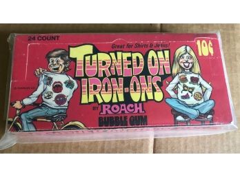 Remember The 70s?   Donruss 'Turned-On Iron-Ons' Box