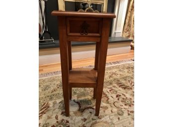 Petite Wooden Accent Table