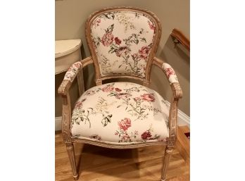 ETHAN ALLEN Floral Claudette Chair #1 Retail $780