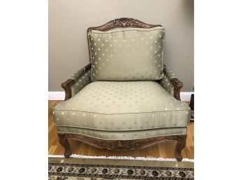 Plush Custom Upholstered ETHAN ALLAN Laurent Chair Retail $1,500