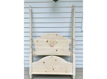 Charming VAUGHN Twin Size Poster Bed