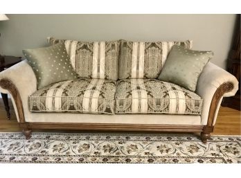 ETHAN ALLEN Pratt Custom Upholstered Sofa  Retail $ 2,299