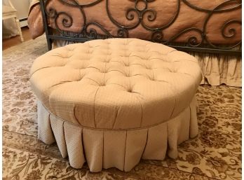 Large Tufted ETHAN ALLEN Ottoman