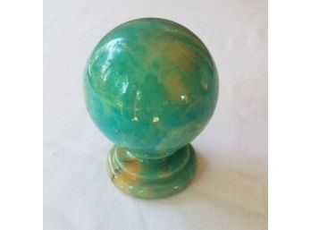 Made In Italy - Aquamarine Marble Sphere Decor