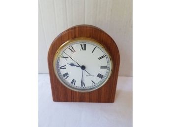 Made In France - Solid Hard Wood Mantle Clock