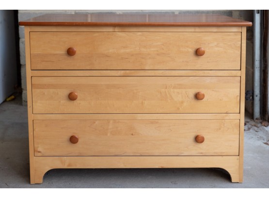 Three Drawer Dresser With Dovetail Drawers   B