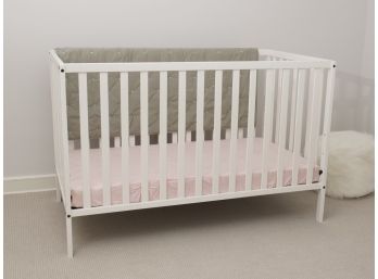 Suitebebe White Baby Crib  A