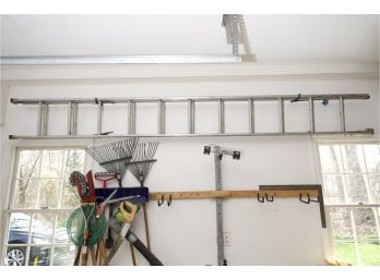 Tools And Extension Ladder  A
