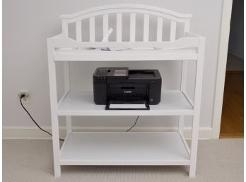 Berkley White Baby Changing Table   A