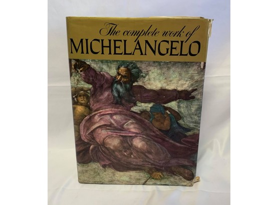 The Complete Work Of Michelangelo Book