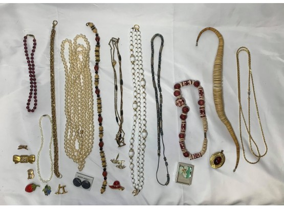 Lot Of Costume Jewelry And More