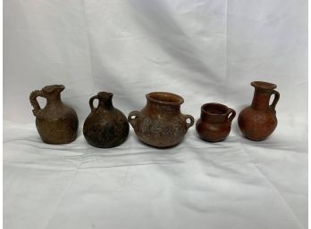 Lot Of Pot From Potchino , Dessert West Of Lima Peru Est. 1500 Yrs Old