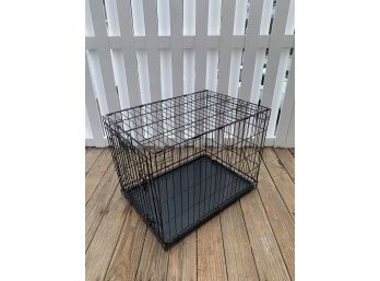 Metal Dog Cage / Kennel  31'' X24 '' X21''