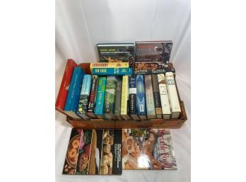Mixed Lot Of 21 Cook Book's , Novel's And More
