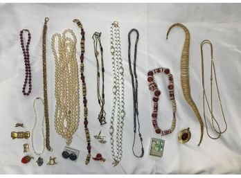 Lot Of Costume Jewelry And More