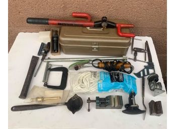 Mixed Assortment Of Items - Clamps Small Vice & More