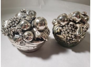 925 Silver Silver Coated  Decorative Fruit Baskets