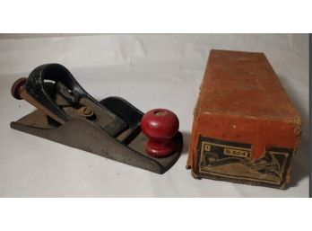 Vintage Adjustable Hand Plane S 524 Made In Germany - Maker Not Marked - In Original Box