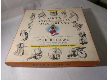 Alice's Adventures In Wonderland In 4 LP Box Set, And 2 Additional Music Records