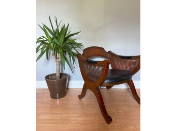 Vintage Drexel Cane Club Chair