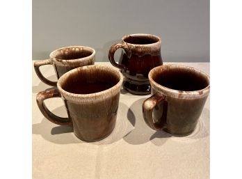 Vintage Drip Glaze Mug Set