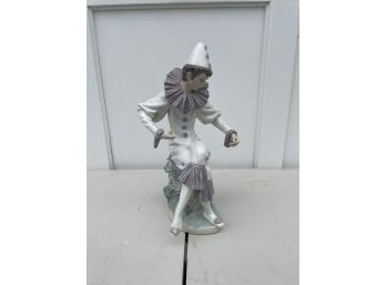 13' Seated Lladro Jester