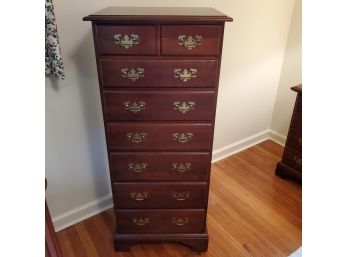 Solid Cherry Lingerie Chest - 7 Drawers - Very Clean - Made By Cresent Manf Co, Gallatin, Tennessee