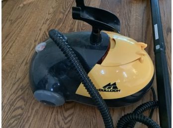 529, McCulloch Yellow And Black Steam Cleaner Used 3 Times