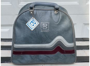 Vintage Brunswick Bowling Ball & Bag