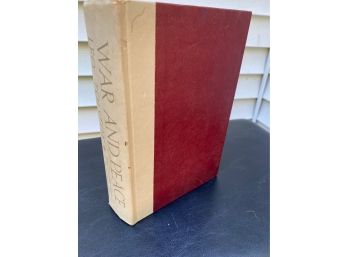 Early Edition Of War And Peace By Leo Tolstoy