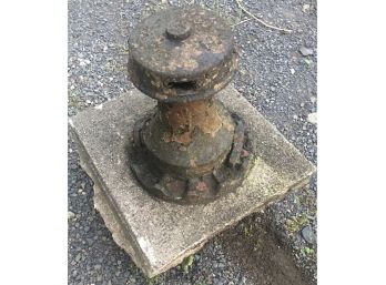 Barn Find ~ Iron Industrial Equipment From Naval Yard