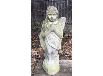 Barn Find ~ One Winged Garden Angel