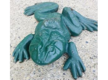 Barn Find ~ Cast Iron Frog