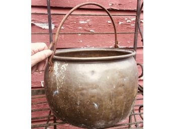 Barn Find ~ Antique Hand Hammered Cooking Pot