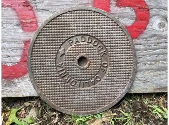 Barn Find ~ Paddock Of California 12' Steel Cover Decor