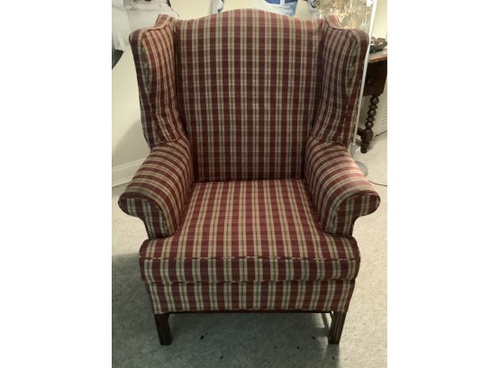 Vintage Classic Chair With Custom Upholstery