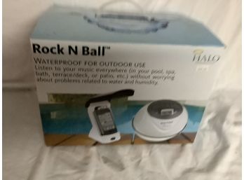 New In Box Rock And Ball By Halo, Listen To Your Music Everywhere!