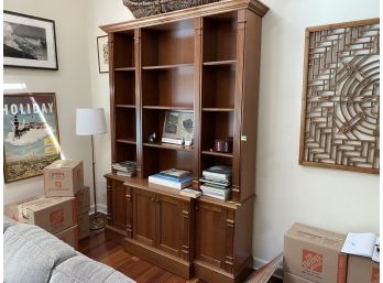 Custom Made Extra Large Book Case (2 Pieces)($8,000) (contents Not Included)