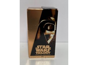 Vintage Star Wars Trilogy VHS Tapes