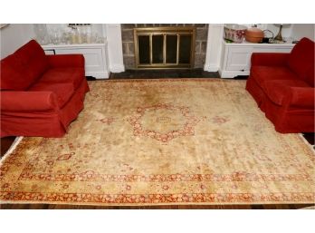 Vintage Authentic MANSION SIZE PERSIAN RUG