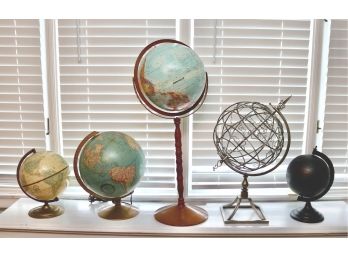 Set Of 5 Globes