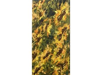 Arturo Arboleda Restrepo Sunflowers Painting