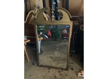 587, Gold Antique Mirror, Not Beveled