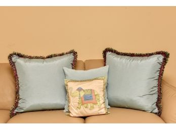 Collection Of Four Pillows - Jim Thompson, Urban And More